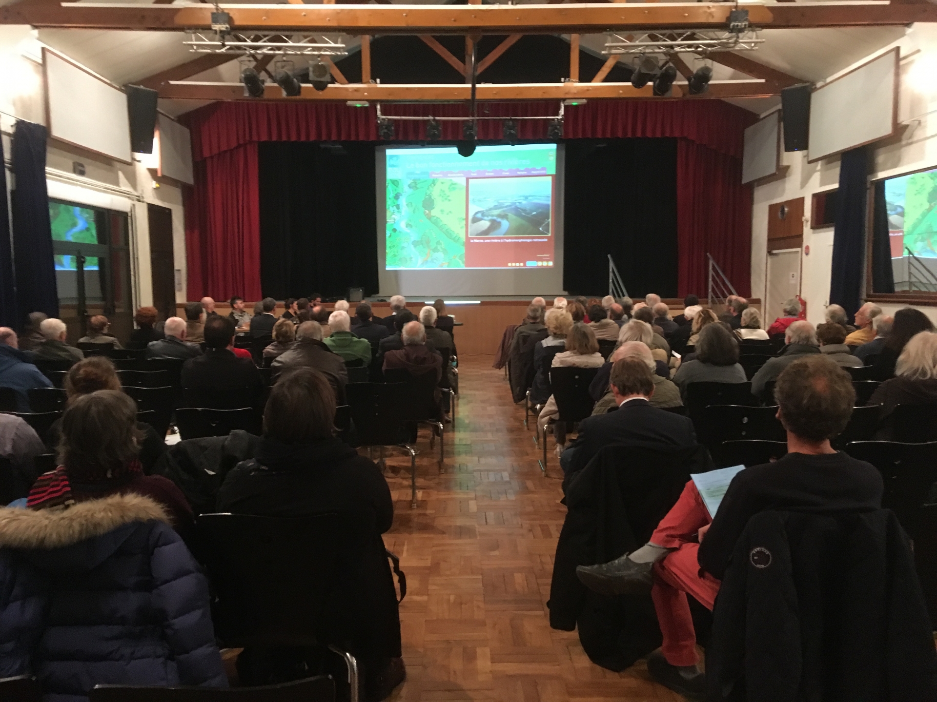 Reunions publiques a Hanches (28) et Gazeran (78)