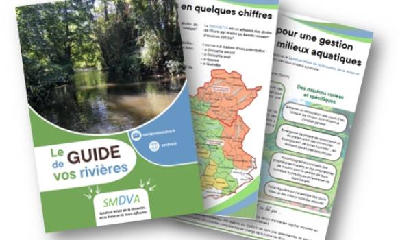 Le Guide des rivières est à vous !  Le Guide des rivières est à vous !